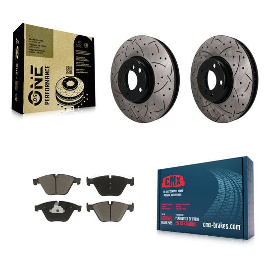 Disc Rotors and Ceramic Brake Pads Kit-KDC-101771