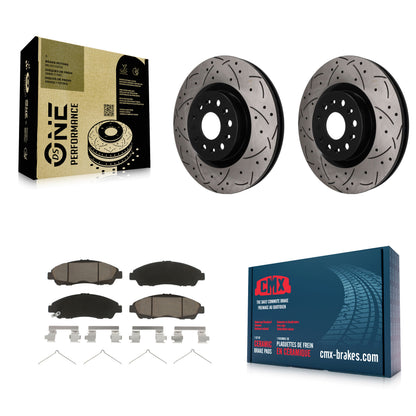 Disc Rotors and Ceramic Brake Pads Kit-KDC-101774