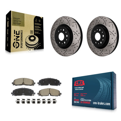 Disc Rotors and Ceramic Brake Pads Kit-KDC-101775