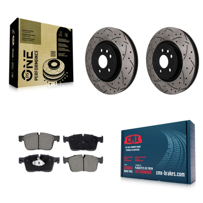 Disc Rotors and Ceramic Brake Pads Kit-KDC-101776
