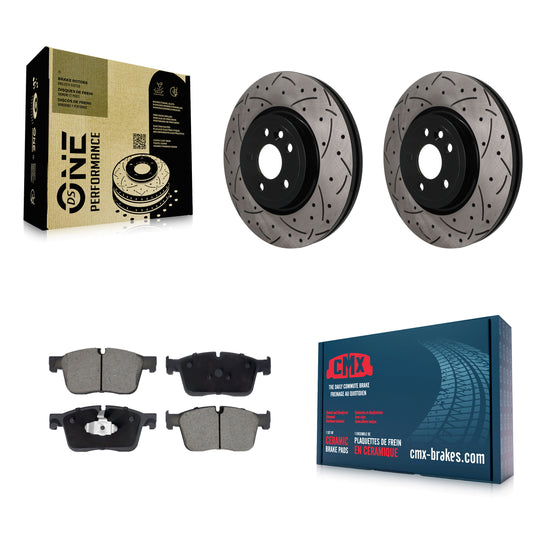 Disc Rotors and Ceramic Brake Pads Kit-KDC-101776
