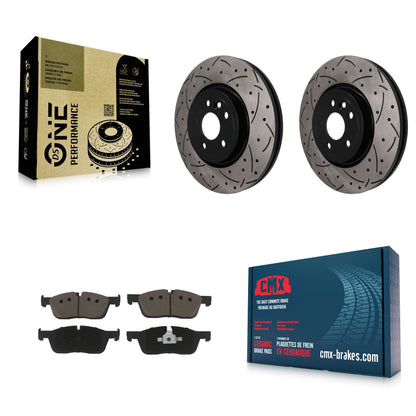 Disc Rotors and Ceramic Brake Pads Kit-KDC-101777
