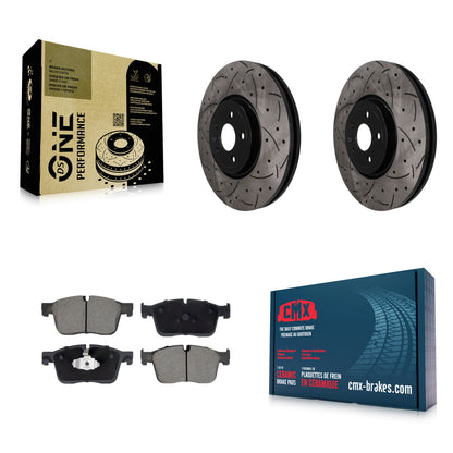 Disc Rotors and Ceramic Brake Pads Kit-KDC-101778