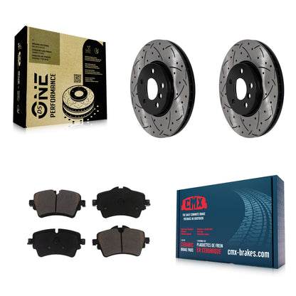 Disc Rotors and Ceramic Brake Pads Kit-KDC-101782