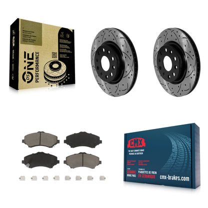 Disc Rotors and Ceramic Brake Pads Kit-KDC-101783