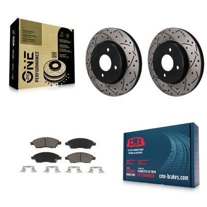 Disc Rotors and Ceramic Brake Pads Kit-KDC-101785