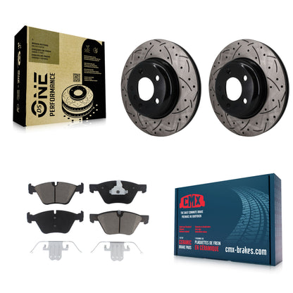 Disc Rotors and Ceramic Brake Pads Kit-KDC-101787