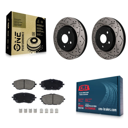 Disc Rotors and Ceramic Brake Pads Kit-KDC-101796