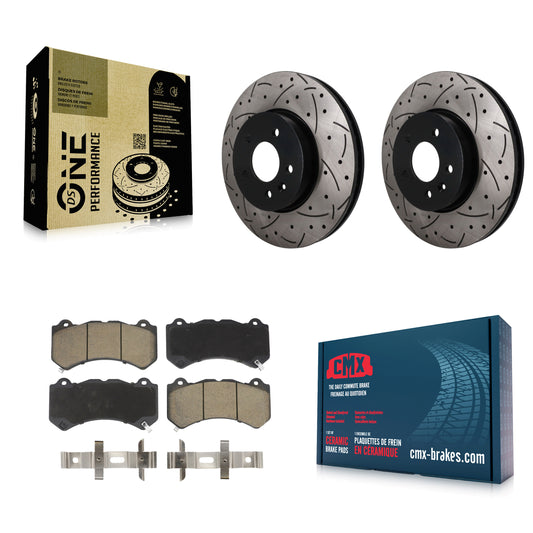 Disc Rotors and Ceramic Brake Pads Kit-KDC-101799
