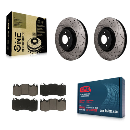 Disc Rotors and Ceramic Brake Pads Kit-KDC-101815