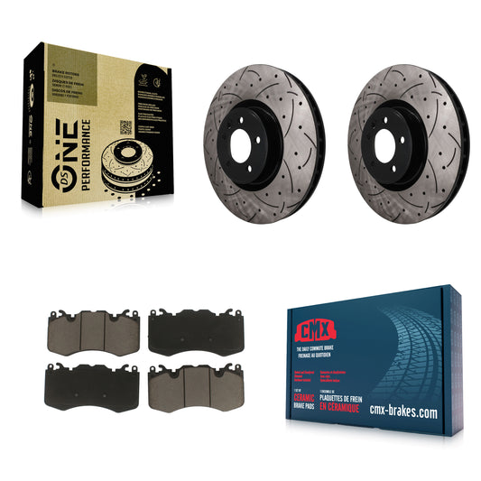 Disc Rotors and Ceramic Brake Pads Kit-KDC-101815