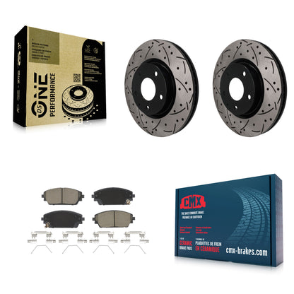 Disc Rotors and Ceramic Brake Pads Kit-KDC-101818