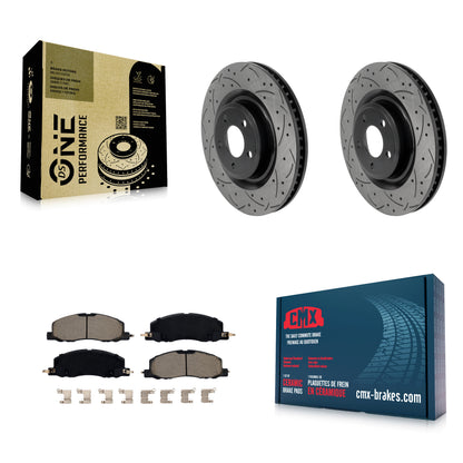 Disc Rotors and Ceramic Brake Pads Kit-KDC-101821