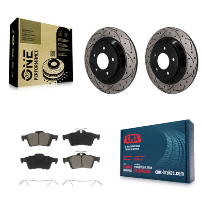 Disc Rotors and Ceramic Brake Pads Kit-KDC-101839