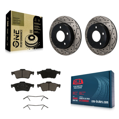 Disc Rotors and Ceramic Brake Pads Kit-KDC-101844