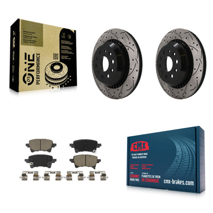 Disc Rotors and Ceramic Brake Pads Kit-KDC-101848