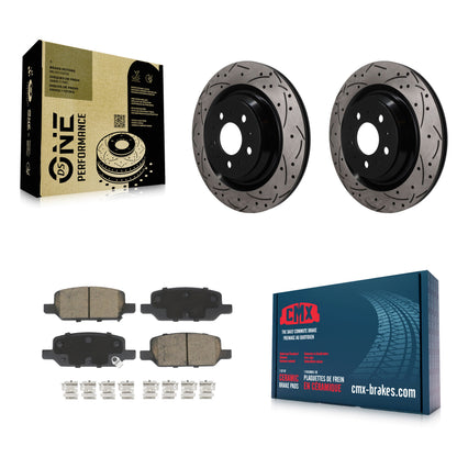 Disc Rotors and Ceramic Brake Pads Kit-KDC-101849