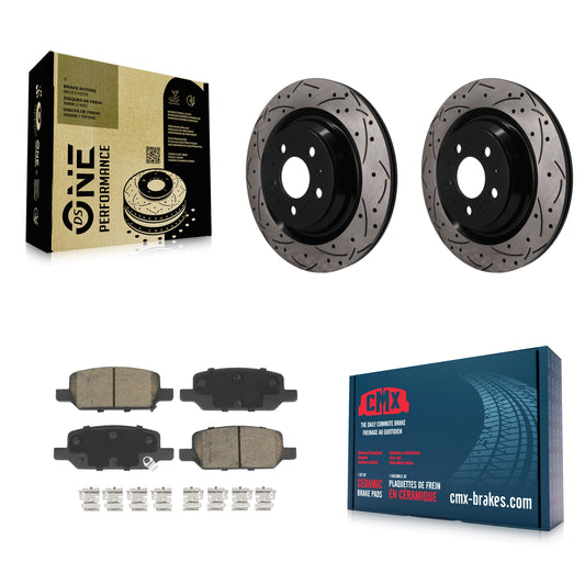 Disc Rotors and Ceramic Brake Pads Kit-KDC-101849