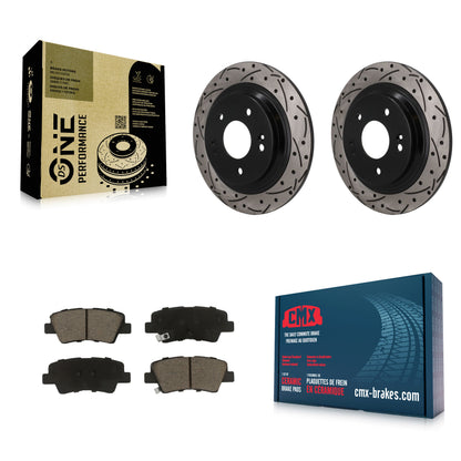 Disc Rotors and Ceramic Brake Pads Kit-KDC-101855
