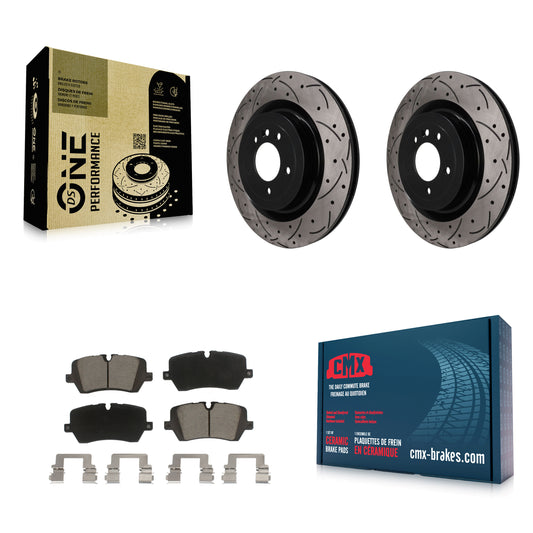 Disc Rotors and Ceramic Brake Pads Kit-KDC-101857