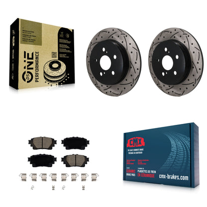 Disc Rotors and Ceramic Brake Pads Kit-KDC-101860