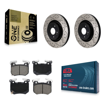 Disc Rotors and Ceramic Brake Pads Kit-KDC-101862