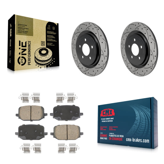 Disc Rotors and Ceramic Brake Pads Kit-KDC-101863