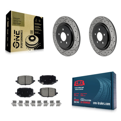 Disc Rotors and Ceramic Brake Pads Kit-KDC-101865