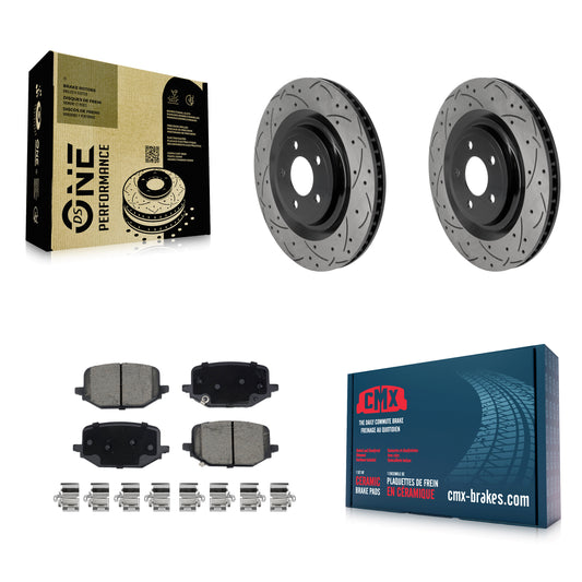 Disc Rotors and Ceramic Brake Pads Kit-KDC-101866