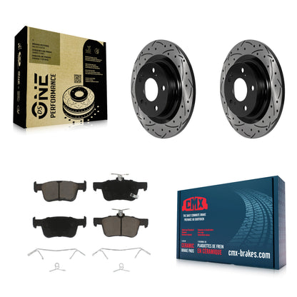 Disc Rotors and Ceramic Brake Pads Kit-KDC-101869