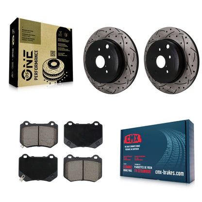 Disc Rotors and Ceramic Brake Pads Kit-KDC-101875