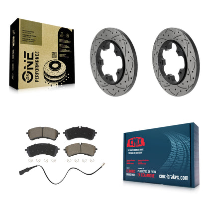 Disc Rotors and Ceramic Brake Pads Kit-KDC-101877