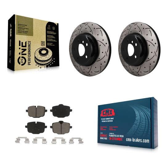 Disc Rotors and Ceramic Brake Pads Kit-KDC-101878