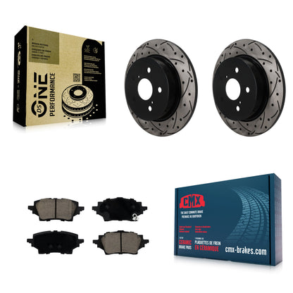 Disc Rotors and Ceramic Brake Pads Kit-KDC-101883