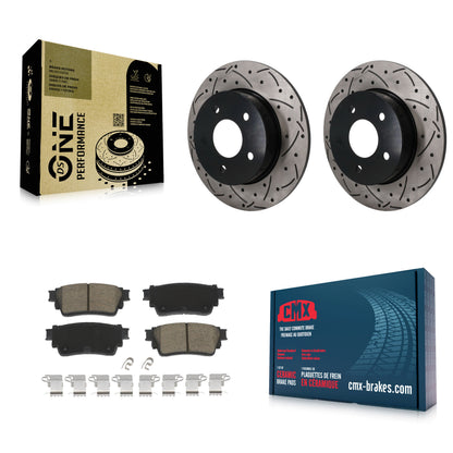 Disc Rotors and Ceramic Brake Pads Kit-KDC-101884