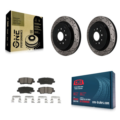 Disc Rotors and Ceramic Brake Pads Kit-KDC-101890