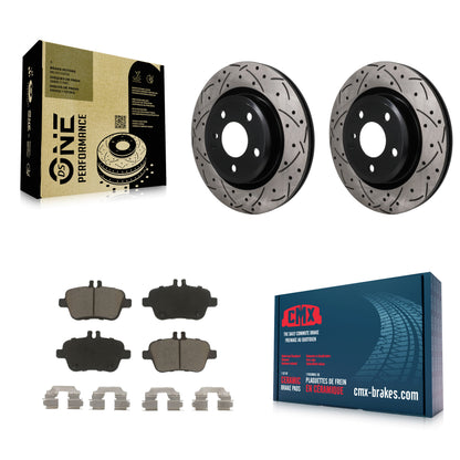 Disc Rotors and Ceramic Brake Pads Kit-KDC-101892