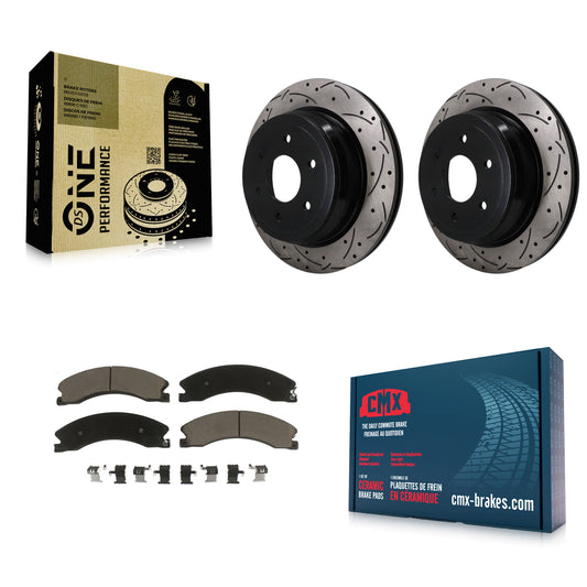 Disc Rotors and Ceramic Brake Pads Kit-KDC-101893