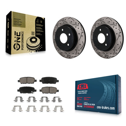 Disc Rotors and Ceramic Brake Pads Kit-KDC-101895