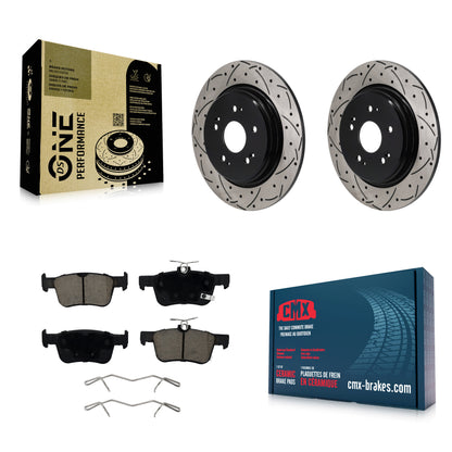 Disc Rotors and Ceramic Brake Pads Kit-KDC-101899
