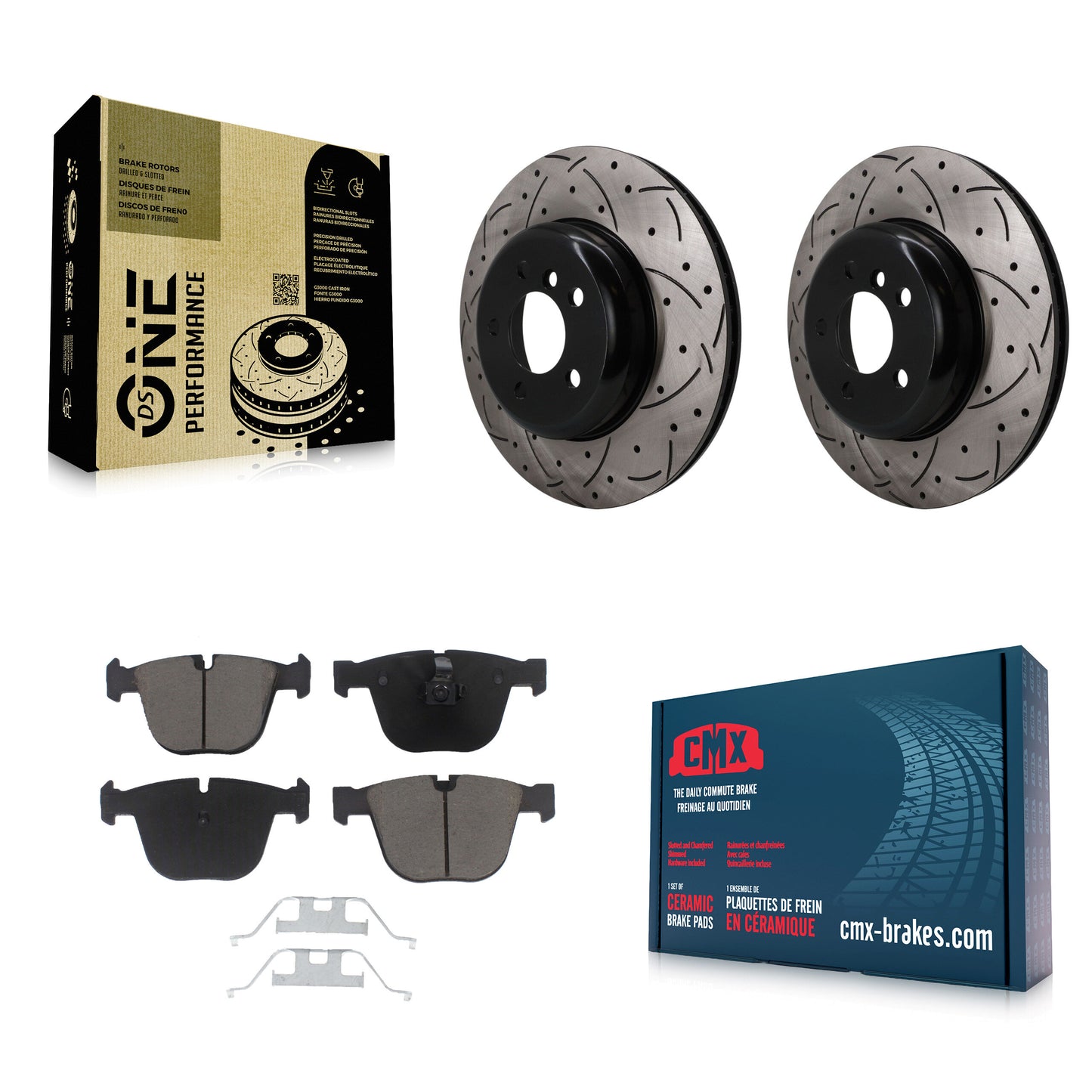 Disc Rotors and Ceramic Brake Pads Kit-KDC-101900 Kit.bestparts.ca