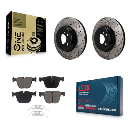 Disc Rotors and Ceramic Brake Pads Kit-KDC-101900