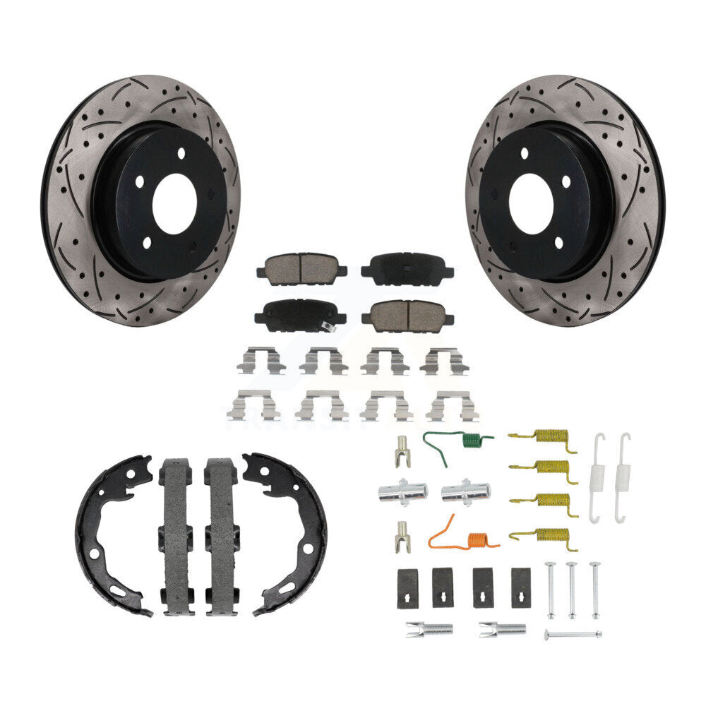 Disc Rotors and Ceramic Brake Pads Kit-KDC-101910 Kit.bestparts.ca