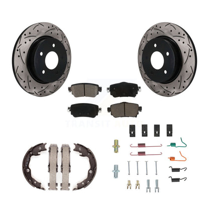 Disc Rotors and Ceramic Brake Pads Kit-KDC-101912