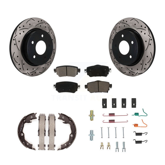 Disc Rotors and Ceramic Brake Pads Kit-KDC-101912