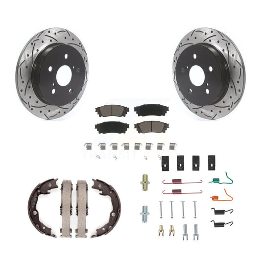 Coated Disc Rotors and Ceramic Brake Pads Kit-KDC-101913