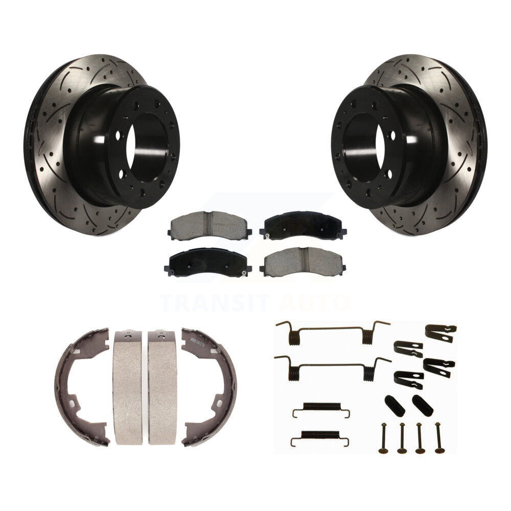 Coated Disc Rotors and Ceramic Brake Pads Kit-KDC-101914 Kit.bestparts.ca