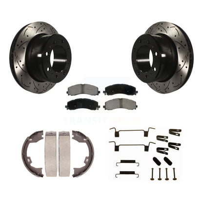 Coated Disc Rotors and Ceramic Brake Pads Kit-KDC-101914