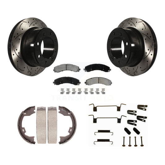 Coated Disc Rotors and Ceramic Brake Pads Kit-KDC-101915