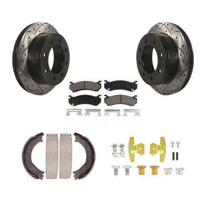 Coated Disc Rotors and Ceramic Brake Pads Kit-KDC-101917